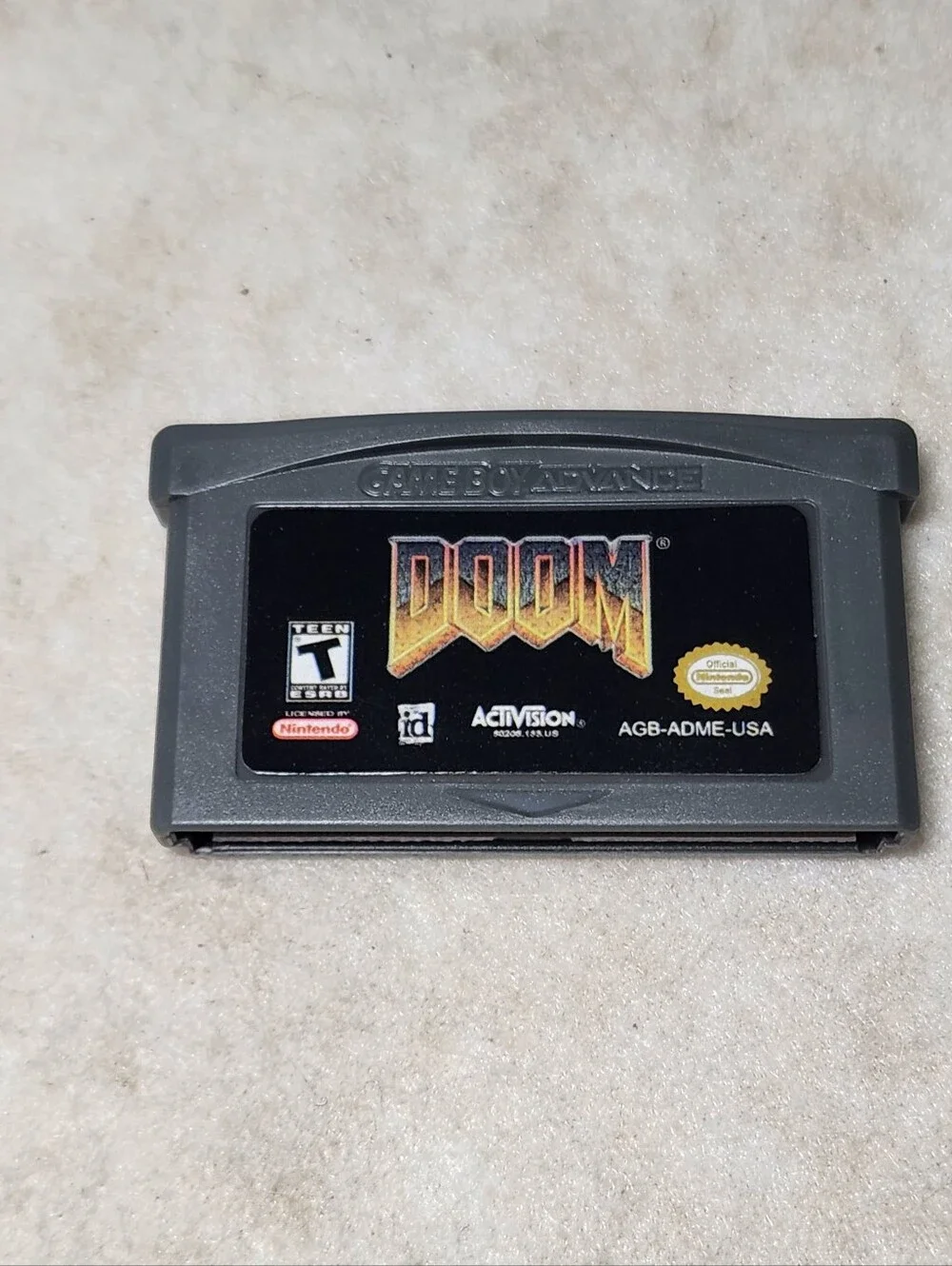Doom for Nintendo Gameboy Advance GBA
